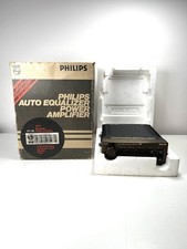 PHILIPS Equalizer AP 22 100 CAR AUDIO OLDTIMER BOOSTER/ EQ 5. BYAMP. 2X 28 RMS.