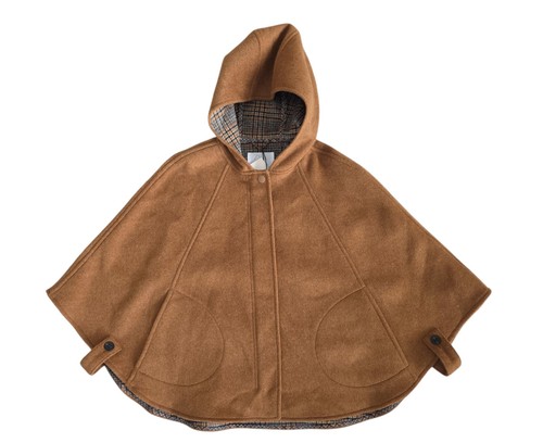 Poncho con cappuccio - , zara