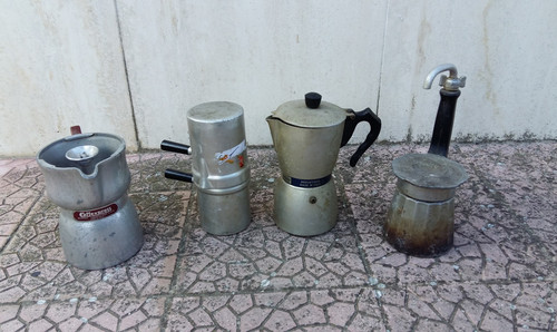 Lotto caffettiere vintage - caffettiere,