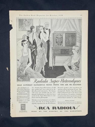 Pubblicità rivista 1929 - pubblicità,