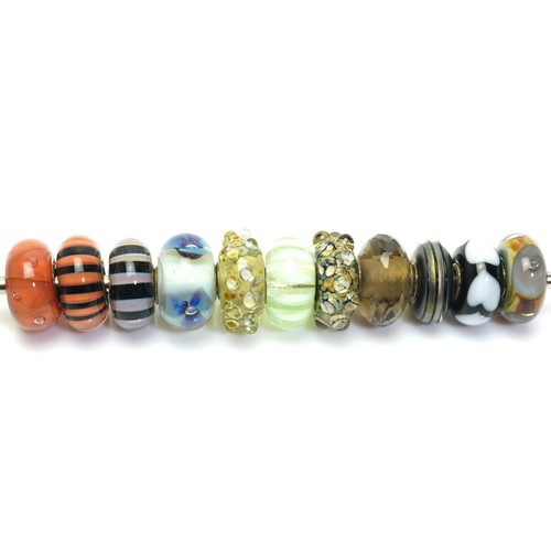 Trollbeads set pezzi - 11,