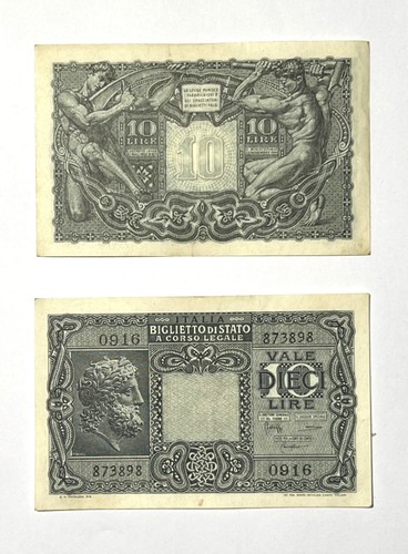 Lire carta italia - lire,