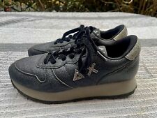 Scarpe Sportive Sun68 Donna ALLY SOLID GLITTER NERO  N.38