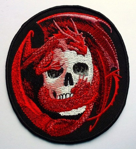 Red dragon teschio da - teschio,