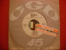 MARCELLA BELLA RESTA CU' MME++GIANNI BELLA RARO 45 GIRI PROMO+JUKE BOX STICKER+