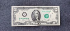 Banconota da 2 dollari Stati Uniti del 1976 $ two dollari bill