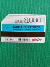 CARTA o SCHEDA TEL. SIP