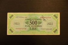500 LIRE AM OCCUPAZIONE