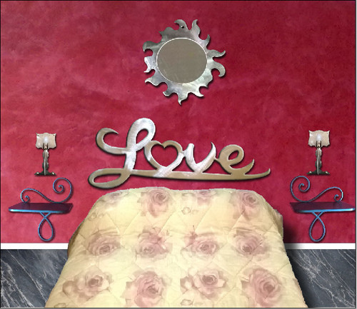 Cornice design ferro - ferro, con