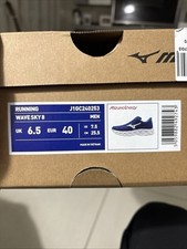 Scarpe Running - Mizuno Wave Sky 8 Blu Elettrico Verde(uomo)