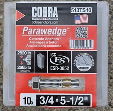 Cobra Anchors Parawedge