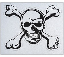 Toppa Patch Adesiva Teschio