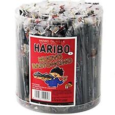 50 BASTONCINI LIQUIRIZIA HARIBO INCARTATA SINGOLARMENTE NERA BLISTER BASTONCINO