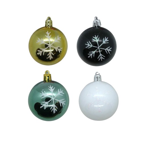Palle natale 4er set - di,