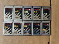 10PCS Sandisk 256MB SCHEDA PC PCMCIA grado industriale ATA FLASH CARD