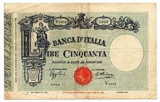 BANCONOTA CINQUANTA 50 LIRE
