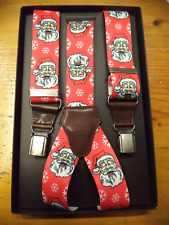 Bretella  con stampa Babbo