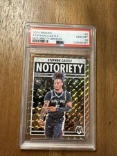 2024-25 Panini Mosaic - Stephon Castle RC Bronzo /75 - PSA 10 - POP 1