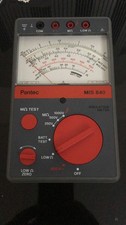 Meger/multimetro digitale professionale Pantec mis 840 pari al nuovo