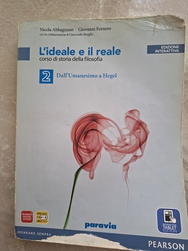 Abbagnano fornero ideale - fornero, e