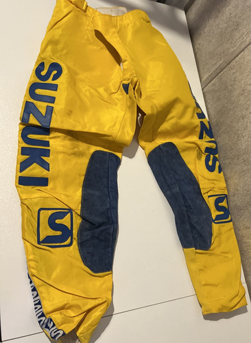 Vintage suzuki motocross pants - suzuki,