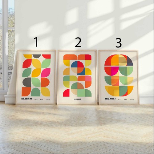 Stampa bauhaus poster arte - stampa,