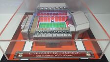 LIVERPOOL ANFIELD STADIO MODELLO STADIO CON LUCI DI LAVORO E COVER IN PERSPEX