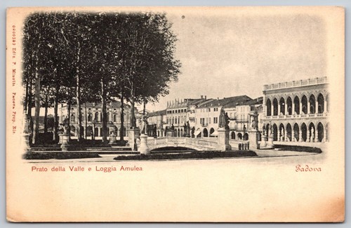 Cartolina epoca prato - cartolina, della