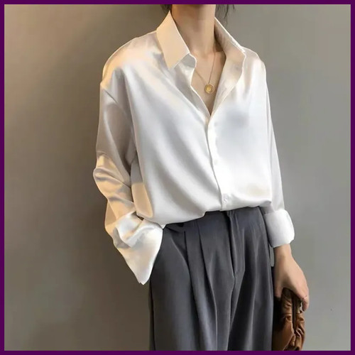 Camicia donna seta 2025 nuova