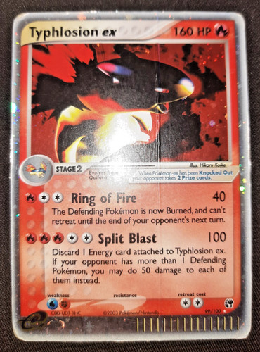 Pokémon typhlosion ex - pokémon,