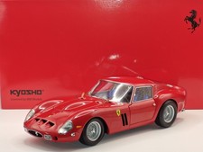 1:18 Kyosho Ferrari 250 GTO Coupè 1962 rosso 08438R pressofuso/aperture