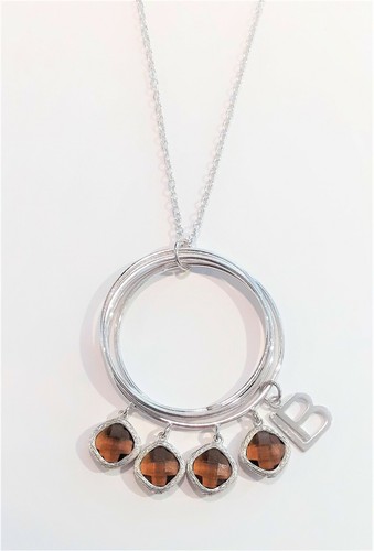 Collana lunga donna bronzo - lunga,