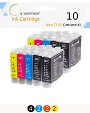 10 Cartucce compatibili LC1000 Brother MFC 240C 3360C 350C 440CN 465CN 5460CN