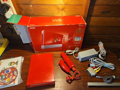 Nintendo wii red mario - wii,
