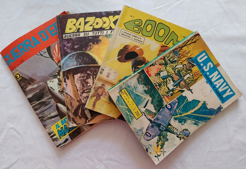 Lotto fumetti guerra - 4, di