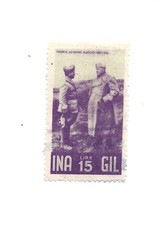 marca da bollo  ASS.   INA GIL LIRE 15   FRONTE UCRAINO AGOSTO 1941