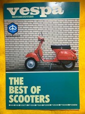 Catalog Vespa 8 Models Japan