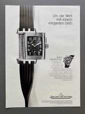 Jaeger-LeCoultre JLC Reverso Gran'Sport Duo 2002 Vintage Ad Pubblicità Pubblicità