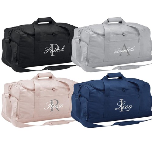 Borsa porta scritta iniziale - borsa,