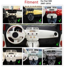 Radio Stereo 6.86'' Android 14 Navigazione GPS WIFI per Fiat 500 2007-18 Carplay