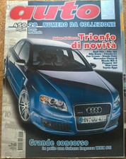 AUTO RIVISTA MENSILE APRILE 2005 ANNO XXI NUMERO COLLEZIONE SPECIALE 20 ANNI