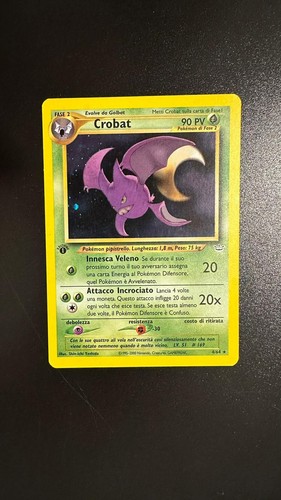 Crobat holo edizione nr - crobat,
