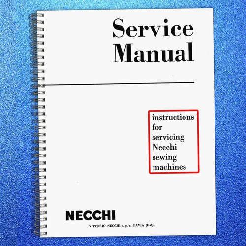 Necchi sewing machines - sewing, service