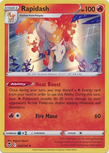 Pokemon tcg rapidash - 💠pokemon,