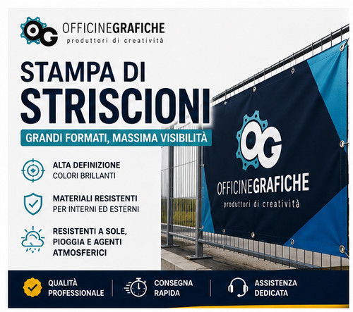 Striscione pvc personalizzato - striscione,