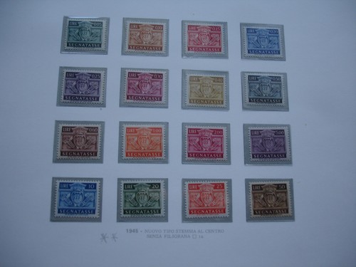 San marino 1945 segnatasse - marino,