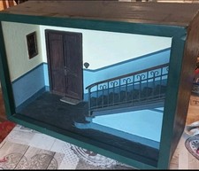 Diorama Plastico Modello Interno Scala 