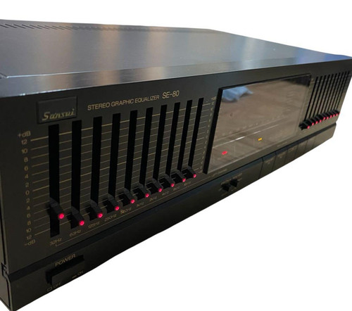 Sansui equalizzatore - se-80,
