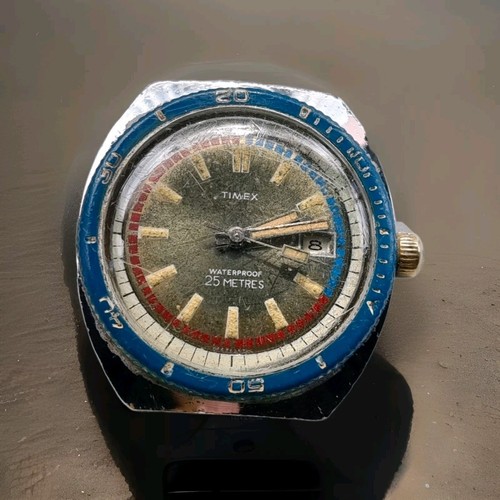 Vintage 1970 timex diver - vintage, 1970's