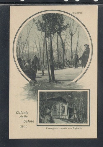 Cartolina colonia della salute - cartolina,